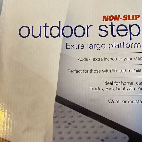 Nonslip outdoor Stepp extra large platform - Picture 2 of 5